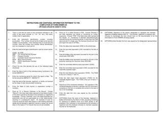 Form DWMRC-05 Cumulative Occupational Exposure History - Utah, Page 2