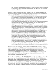 Form 17.2 Trust Agreement - Utah, Page 3