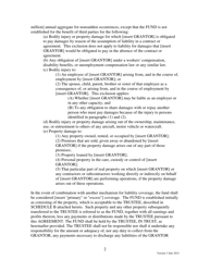 Form 17.12 Trust Agreement for For Third-Party Damages From Environmental Pollution Liability to Be Used by Transfer, Processor, Re-refiner, or off-Specification Burner Facility - Utah, Page 2