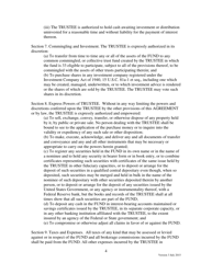 Form 17.12 Trust Agreement for For Third-Party Damages From Environmental Pollution Liability to Be Used by Transfer, Processor, Re-refiner, or off-Specification Burner Facility - Utah, Page 4