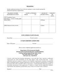 Utah Ust Consultant Application Form - Utah, Page 4