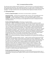 Utah Ground Water Discharge Permit Application - Utah, Page 5