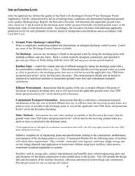 Utah Ground Water Discharge Permit Application - Utah, Page 6