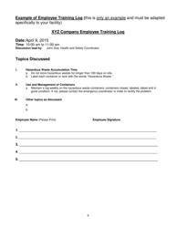 Small Business Assistance Form - Utah, Page 4