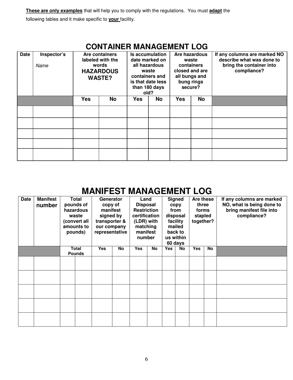 Small Business Assistance Form - Utah, Page 6