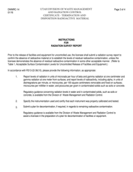 Form DWMRC-14 Radioactive Material License Termination - Utah, Page 3