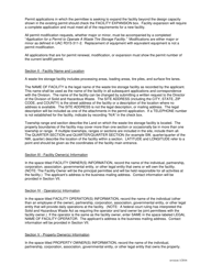 Utah Waste Tire Storage Facility Permit Application Form - Utah, Page 7