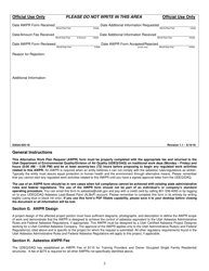 Form DAQA-025-18 Asbestos Alternative Work Practice Request Form - Utah, Page 3