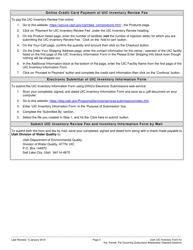 Utah Underground Injection Control Inventory Information Form for Veterinary, Kennel and Pet Grooming Subsurface Wastewater Disposal Systems - Utah, Page 3