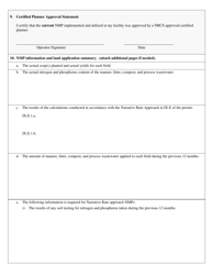 &quot;Updes Cafo General Permit Annual Report Form&quot; - Utah, Page 3