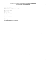 Annual Report for Pesticide General Permit - Utah, Page 4
