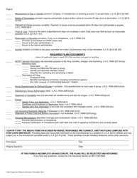 Utah Group Life Insurance Filing Certification - Utah, Page 2
