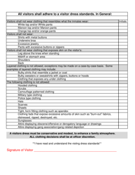 Adult Visitor Application Form - Utah, Page 2