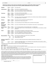 Form DLD6A Application for License - Utah, Page 2