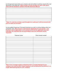 Form R708-21-4 Application for Third-Party Tester - Utah, Page 2