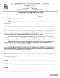 Application for Livestock Auction Weighperson License (2601) - Utah, Page 2