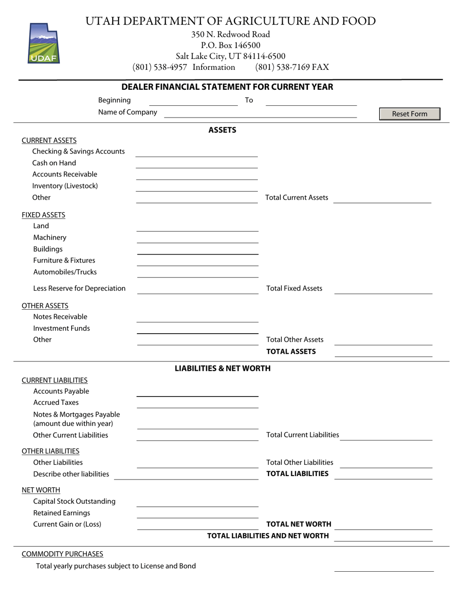 Utah Application for Livestock Dealers License (1921) Fill Out, Sign