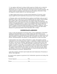 Work Rules and Confidentiality Agreement Form - Vermont, Page 2