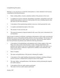 Petition Procedures for the Listing and Delisting of Hazardous Waste - Vermont, Page 2
