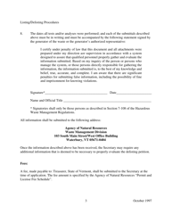 Petition Procedures for the Listing and Delisting of Hazardous Waste - Vermont, Page 3