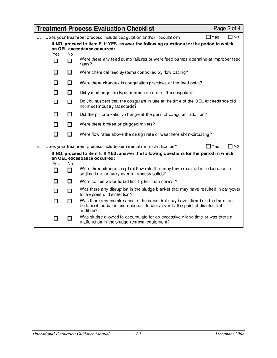 Disinfection Byproducts Operational Evaluation Report - Vermont, Page 5
