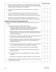 Form B5-M-004 Single Audit Review Checklist - Vermont, Page 4
