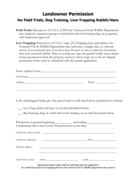 Application to Train &amp; Condition Hunting and Retrieving Dogs - Vermont, Page 2
