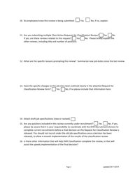 Submission Form Class Action Request for Classification Review - Vermont, Page 2