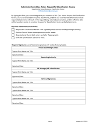Submission Form Class Action Request for Classification Review - Vermont, Page 4