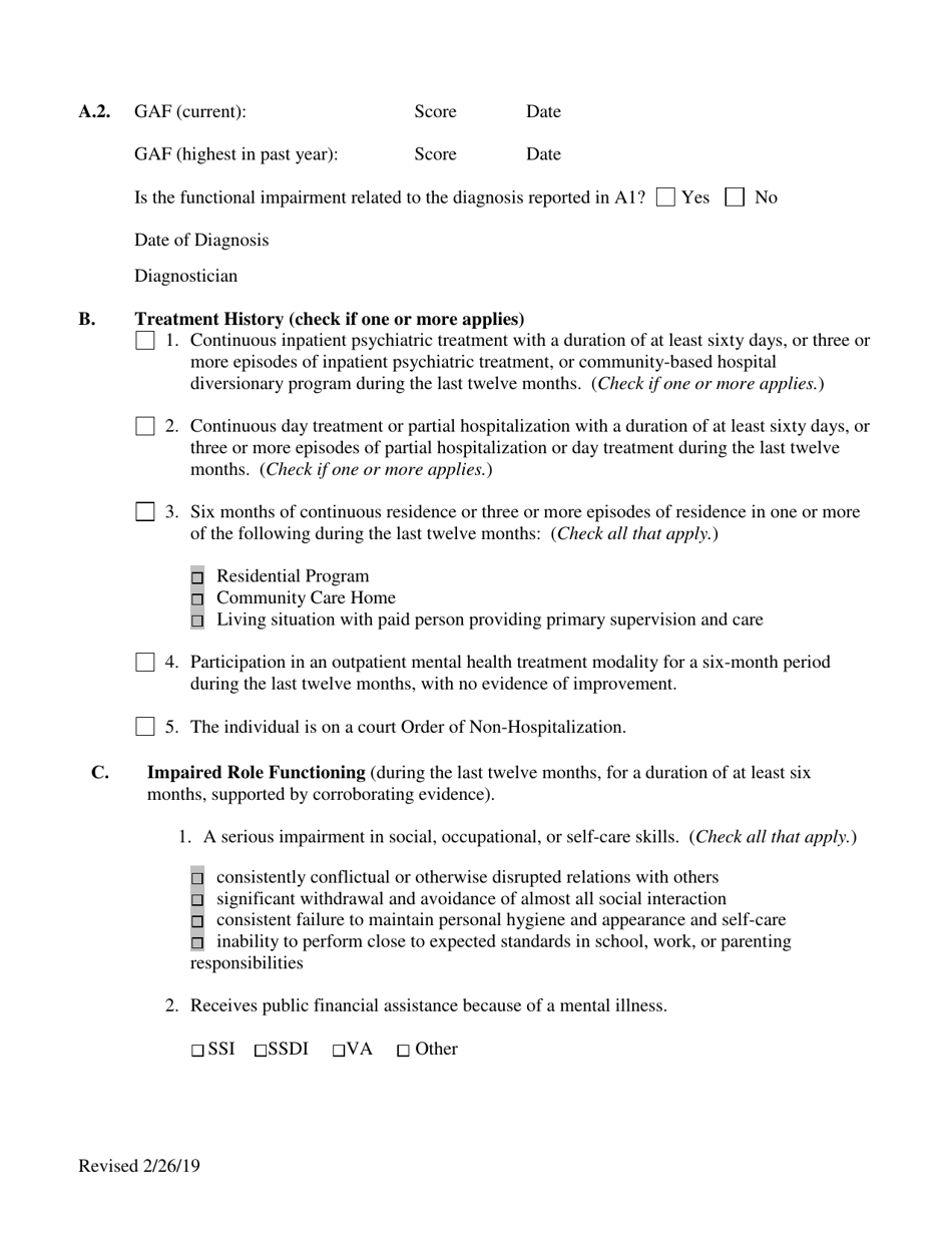 Crt Eligibility Determination Form - New Enrollment / Reenrollment / Transfer Enrollment - Vermont, Page 3
