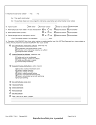 Form VPSD F7100.1 Incident Report - Gas Distribution System - Vermont, Page 11