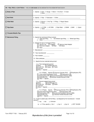 Form VPSD F7100.1 Incident Report - Gas Distribution System - Vermont, Page 13