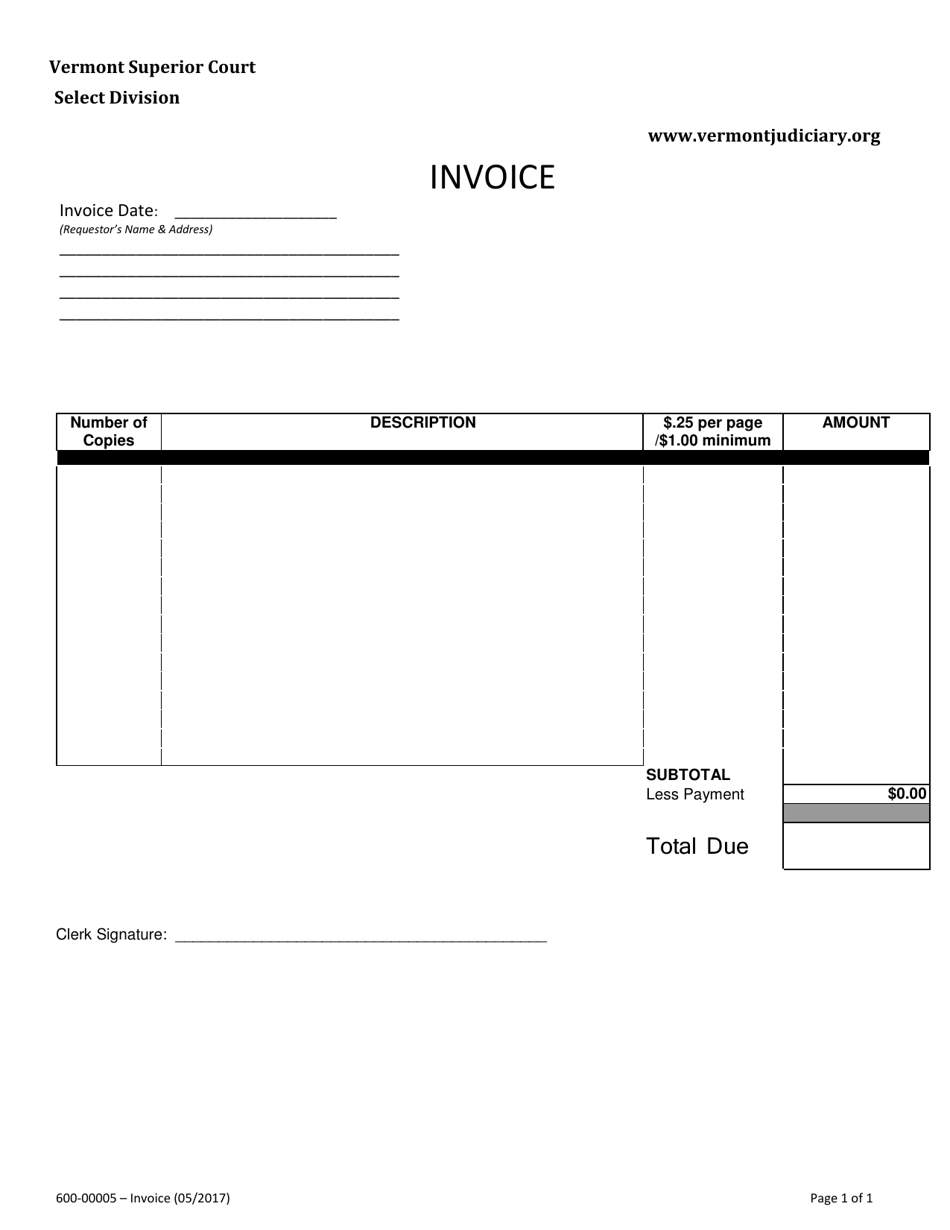 Form 600-00005 - Fill Out, Sign Online and Download Fillable PDF ...