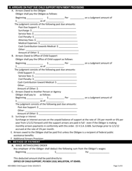 Form 400-00802 Child Support Order - Vermont, Page 3