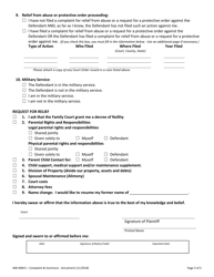 Form 400-00815 Summons and Complaint for Annulment - Vermont, Page 5