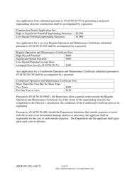 Form DCR199-192 Certificate and Permit Application Fee Form - Virginia, Page 2