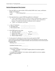 Form DCR199-244 Virginia Nutrient Management Verification Form - Virginia, Page 3