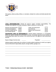 Agency Profile Form - Virginia, Page 2