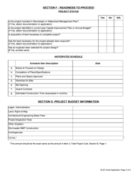 Application for Stormwater Local Assistance Fund (Slaf) Stormwater Capital Projects - Virginia, Page 3