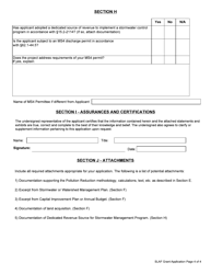 Application for Stormwater Local Assistance Fund (Slaf) Stormwater Capital Projects - Virginia, Page 4