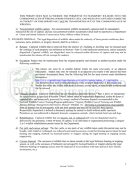 Commercial Nuisance Animal Permit - Virginia, Page 5