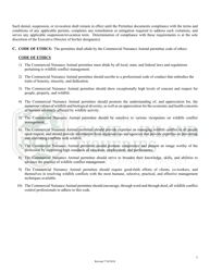 Commercial Nuisance Animal Permit - Virginia, Page 7