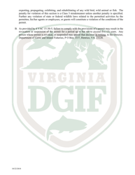 Application to Collect Snapping Turtles and Hellgrammites for Sale - Virginia, Page 5