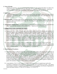 Application to Possess, Propagate, Buy and Sell Largemouth Bass (Black Bass) and Other Members of the Sunfish Family in Virginia - Virginia, Page 4