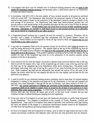 Annual Reporting Form for the Release of Live-Trapped Foxes Into Foxhound Training Preserves - Virginia, Page 4