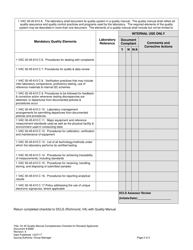 Form 6968 Chapter 45 Quality Manual Completeness Checklist for Renewal Applicants - Virginia, Page 2