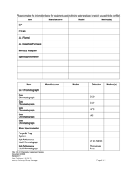 Form 6946 Chemistry Instrumentation and Equipment Review - Virginia, Page 2
