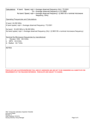 Form 6954 Tuning Fork Laboratory Inspection Checklist - Virginia, Page 5