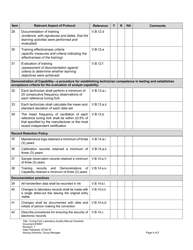 Form 6957 Tuning Fork Laboratory Quality Manual Checklist - Virginia, Page 4