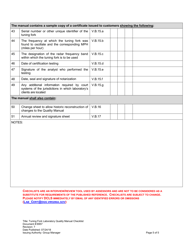 Form 6957 Tuning Fork Laboratory Quality Manual Checklist - Virginia, Page 5